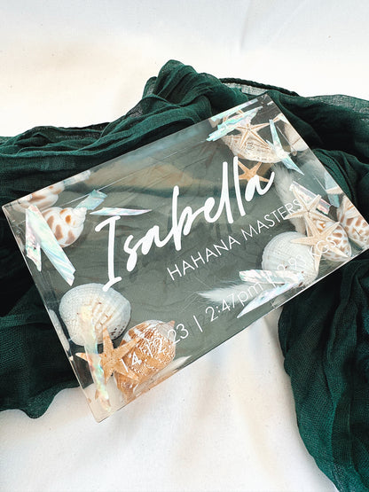 The Birth Plaque | SHORELINE