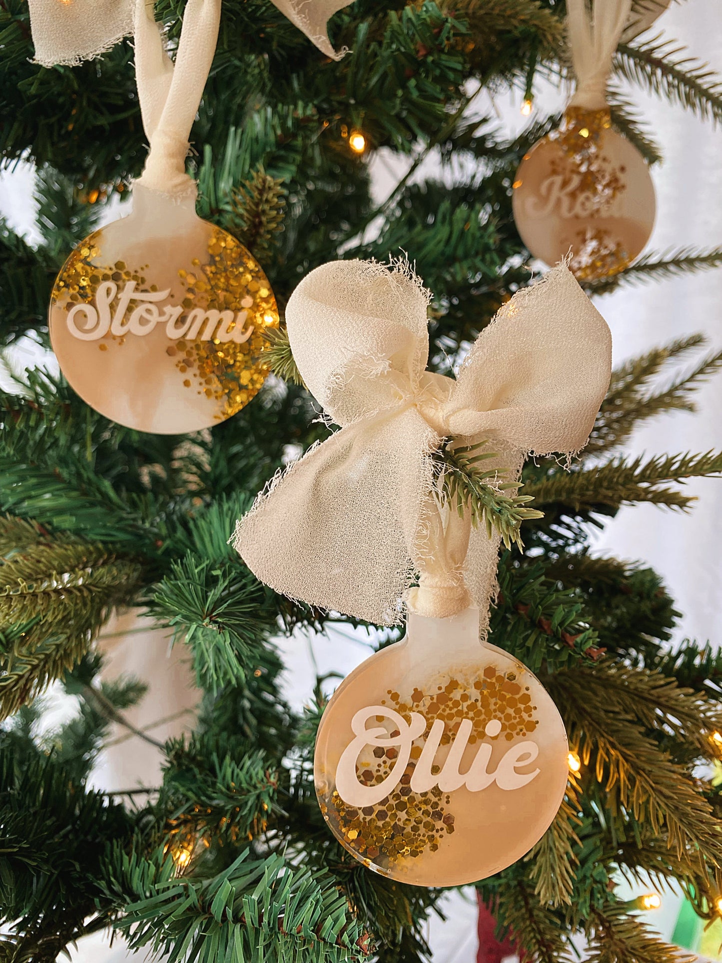 Personalised Ornaments | NATURAL